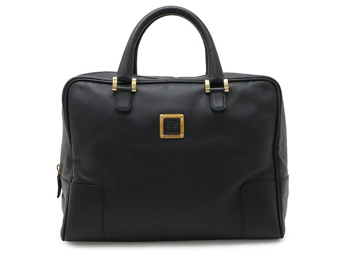 Borsa Boston Anagramma Amazona Loewe Nero - vista 2