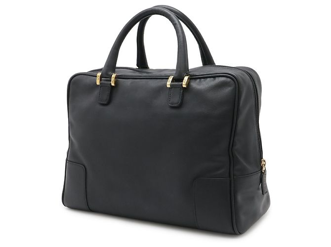 Borsa Boston Anagramma Amazona Loewe Nero - vista 3