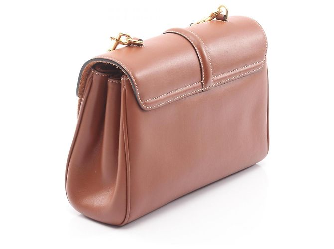 Céline Borsa a Spalla Celine Teen Soft 16 Marrone - vista 2