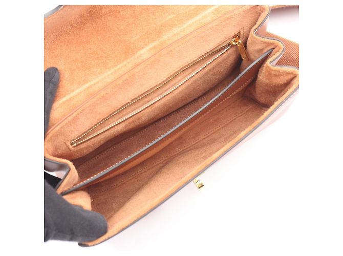 Céline Borsa a Spalla Celine Teen Soft 16 Marrone - vista 3