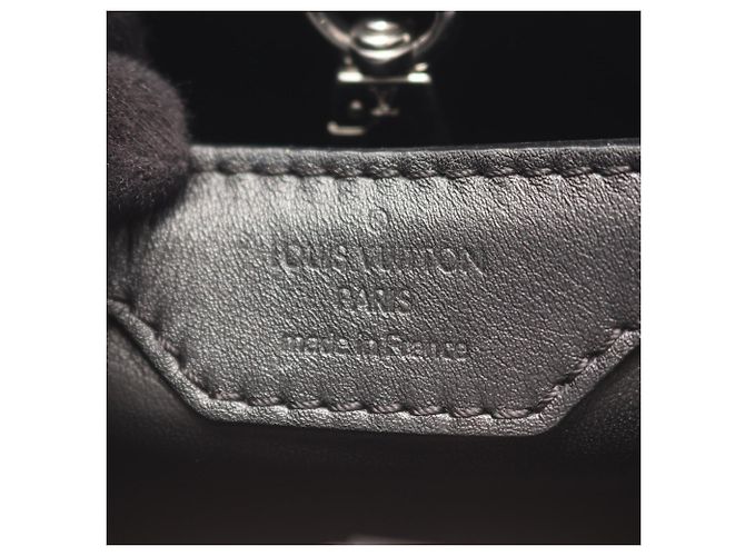 Borsa Louis Vuitton Capucines PM Blossom 2 in 1 Nero Multicolore - vista 4