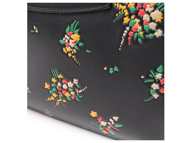 Borsa Louis Vuitton Capucines PM Blossom 2 in 1 Nero Multicolore - vista 9