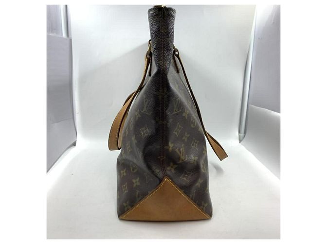 Borsa Tote Cabas Mezzo Monogramma Louis Vuitton Marrone - vista 3