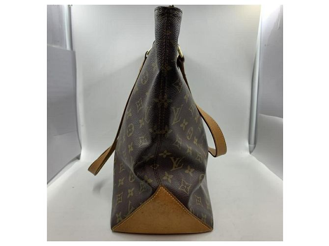 Borsa Tote Cabas Mezzo Monogramma Louis Vuitton Marrone - vista 4