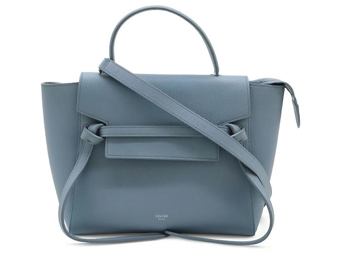 Belt Bag Céline Borsa a cintura micro Celine in azzurro chiaro Blu chiaro - vista 2