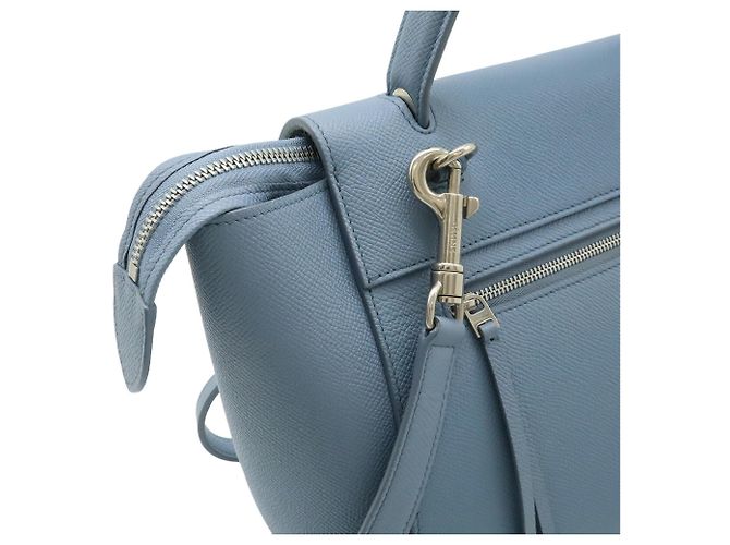 Belt Bag Céline Borsa a cintura micro Celine in azzurro chiaro Blu chiaro - vista 9