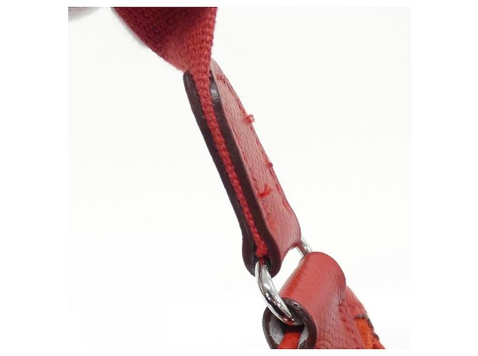 Borsa a Spalla Vespa PM Hermès Rosso - vista 8