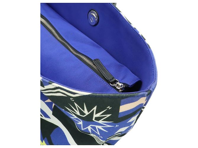 CHANEL Borsa Tote La Pausa Nero Blu Multicolore - vista 6