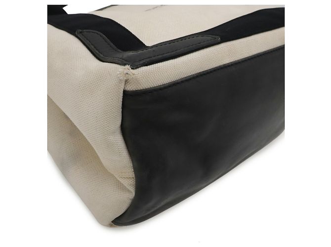 Borsa tote in tela nera Balenciaga Nero - vista 4