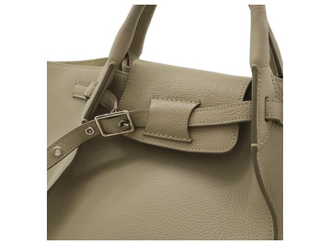 Céline Celine Big Bag Piccola Borsa a Mano Grigio - vista 10