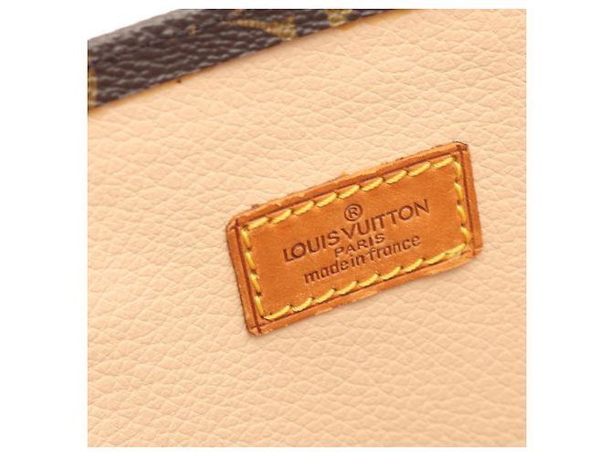 Borsa Tote Sac Plat Louis Vuitton Marrone Monogramma - vista 4