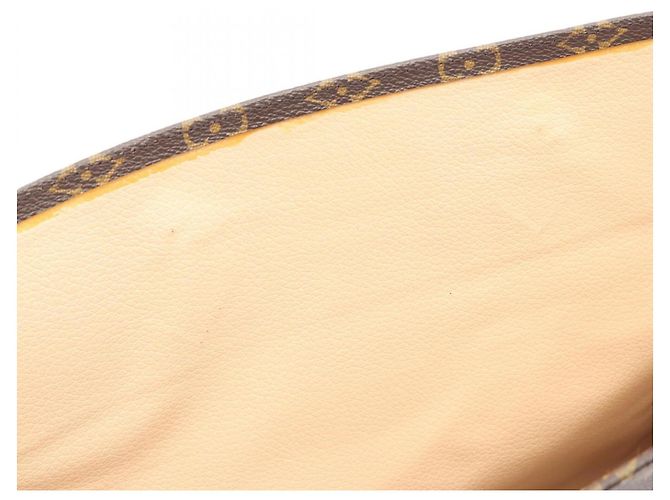 Borsa Tote Sac Plat Louis Vuitton Marrone Monogramma - vista 6