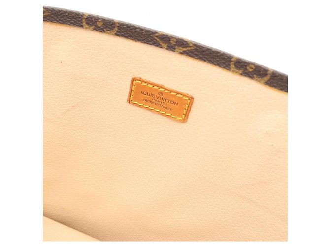 Borsa Tote Sac Plat Louis Vuitton Marrone Monogramma - vista 8