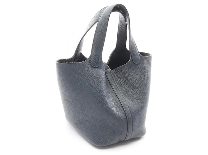 Borsa Picotin Lock PM di Hermès Verde - vista 2
