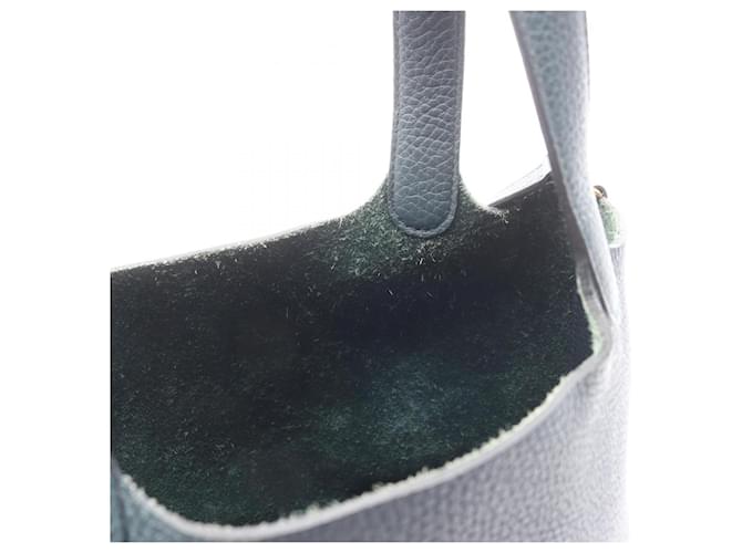 Borsa Picotin Lock PM di Hermès Verde - vista 7