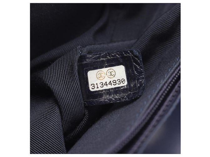 Borsa a Spalla Matelassé Chanel 19 Dixneuf Blu navy - vista 5