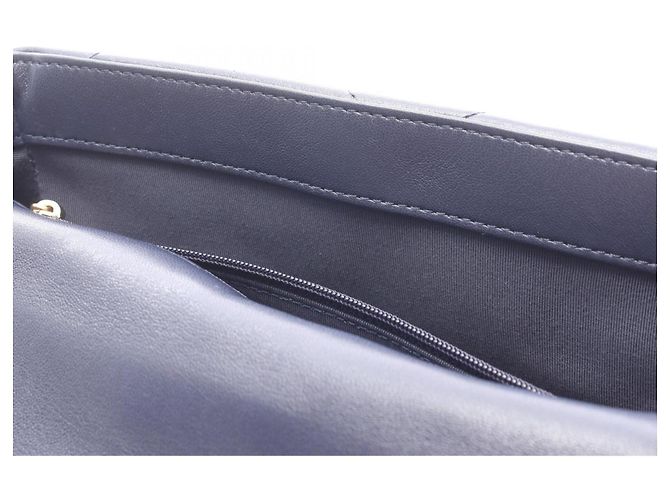 Borsa a Spalla Matelassé Chanel 19 Dixneuf Blu navy - vista 6