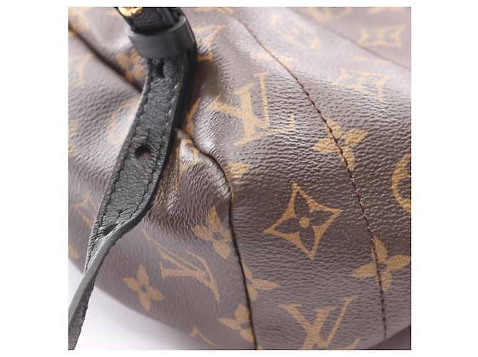 Zaino Palm Springs MM di Louis Vuitton Marrone Monogramma - vista 6