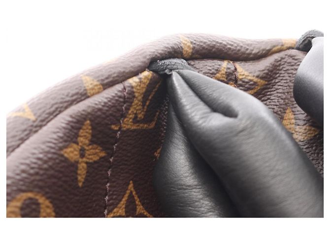 Zaino Palm Springs MM di Louis Vuitton Marrone Monogramma - vista 7