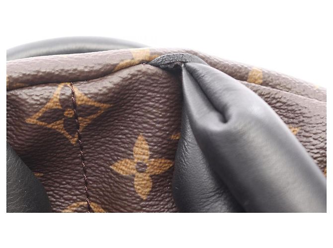 Zaino Palm Springs MM di Louis Vuitton Marrone Monogramma - vista 8