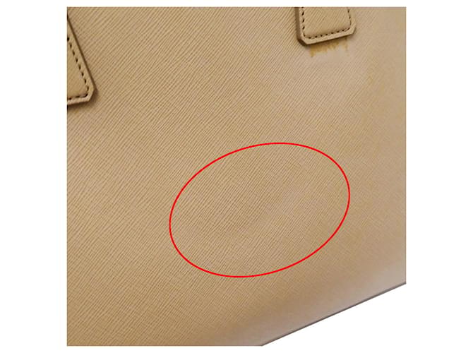 Borsa Saffiano beige Prada - vista 11