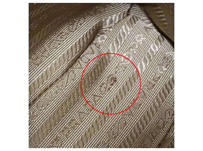Borsa Saffiano beige Prada - vista 15