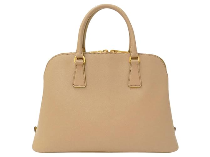 Borsa Saffiano beige Prada - vista 2