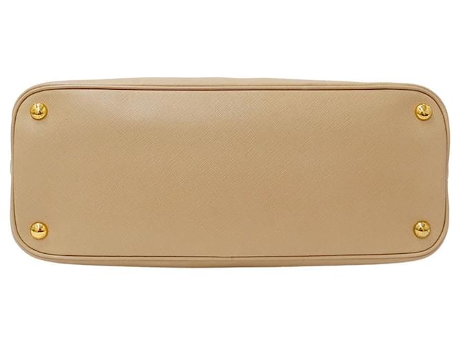 Borsa Saffiano beige Prada - vista 3