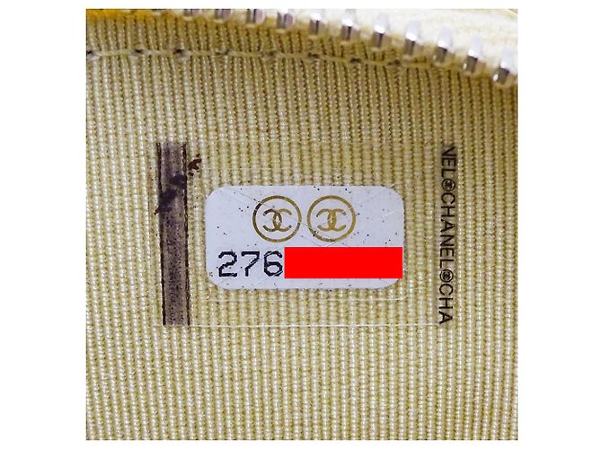 Portafoglio a spalla con catena gialla Chanel Giallo - vista 10