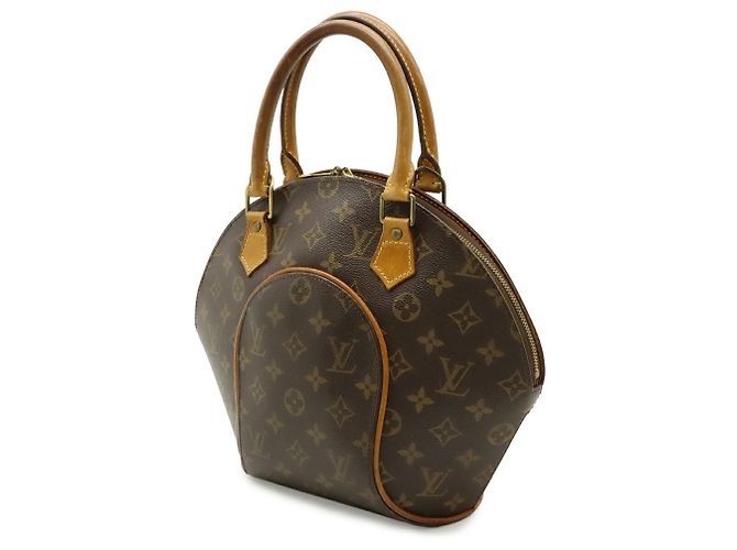 Borsa Louis Vuitton Monogram Ellipse PM Marrone Monogramma - vista 3