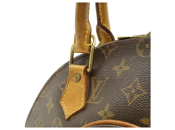 Borsa Louis Vuitton Monogram Ellipse PM Marrone Monogramma - vista 9