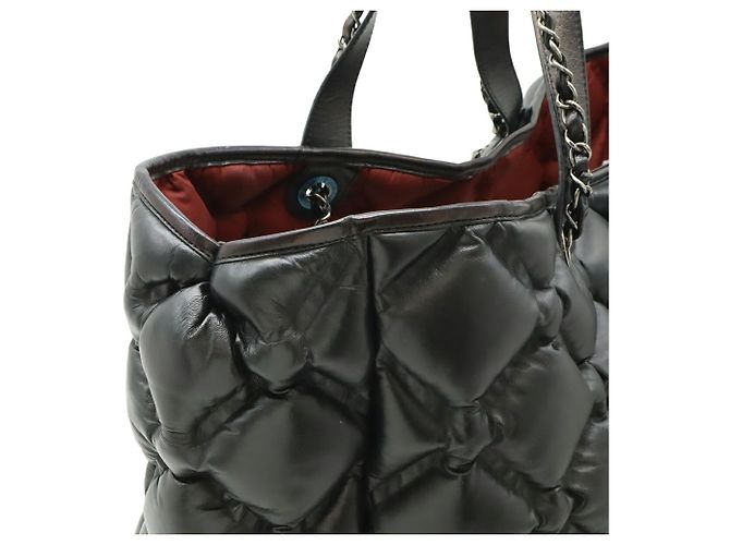 Chanel Bubble Stepp-Tote Bag groß Schwarz - Ansicht 5