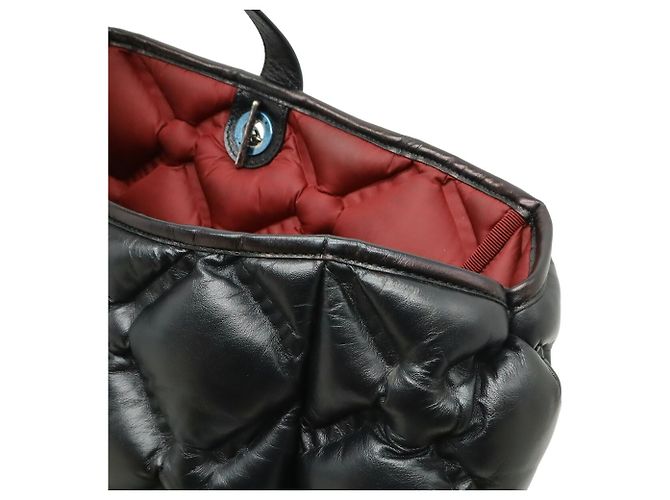 Chanel Bubble Stepp-Tote Bag groß Schwarz - Ansicht 8