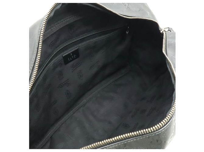 Borsa a Spalla Gucci GG Stampata Nero - vista 7