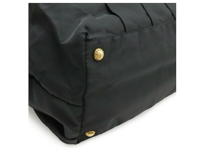 Geraffte Tote-Tasche von Prada Schwarz - Ansicht 4