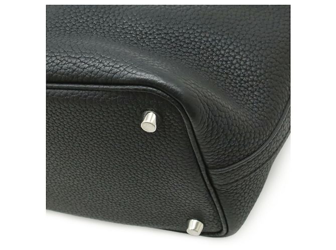 Borsa Tote Picotin Lock PM di Hermès Nero - vista 4