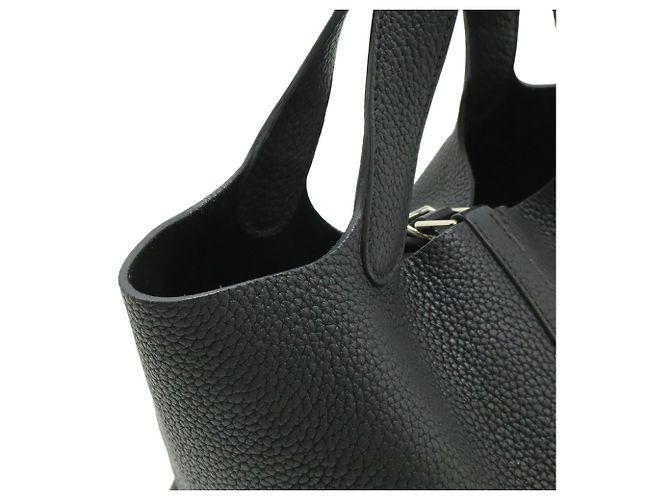 Borsa Tote Picotin Lock PM di Hermès Nero - vista 5