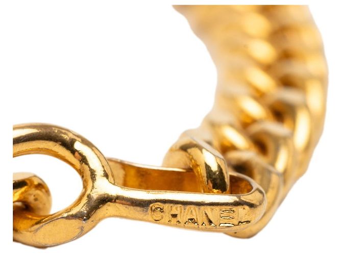 Collana a doppia catena placcata oro Chanel D'oro - vista 4