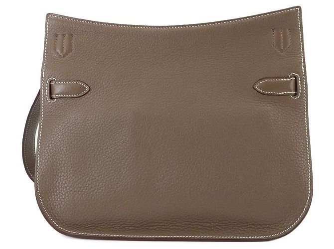 Borsa a Spalla Jypsiere 28 di Hermès Taupe - vista 3