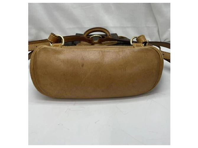 Zaino Montsouris PM Louis Vuitton Marrone - vista 3