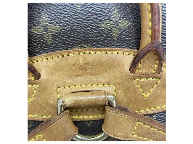 Zaino Montsouris PM Louis Vuitton Marrone - vista 5