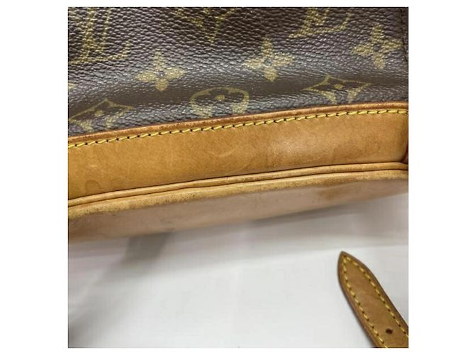 Zaino Montsouris PM Louis Vuitton Marrone - vista 9