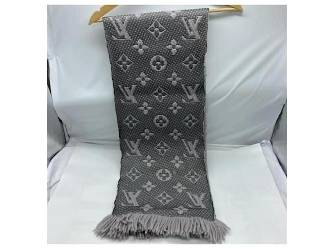 Sciarpa Mania Louis Vuitton Marrone Blu - vista 4