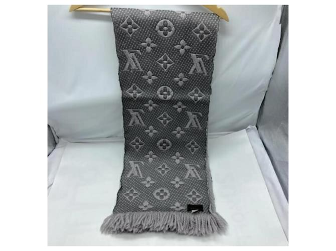 Sciarpa Mania Louis Vuitton Marrone Blu - vista 5
