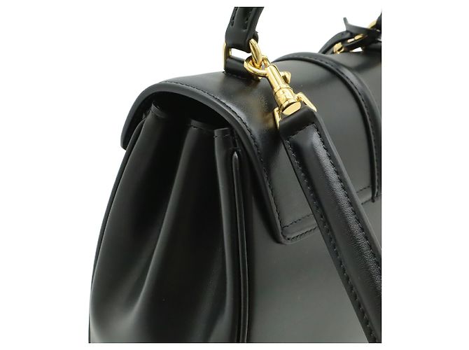 Céline Celine Mini 16 Seize Handtasche mit einem Griff Schwarz - Ansicht 5