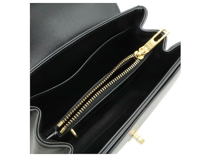 Céline Celine Mini 16 Seize Handtasche mit einem Griff Schwarz - Ansicht 7