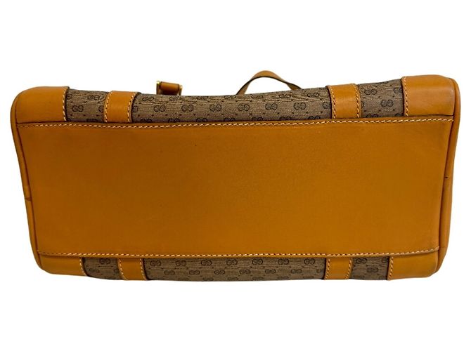 Borsa Boston Old Micro GG di Gucci Marrone - vista 5