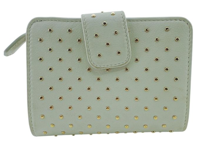 Portafoglio bi-fold Prada 1ML018 in pelle bianco oro D'oro - vista 2