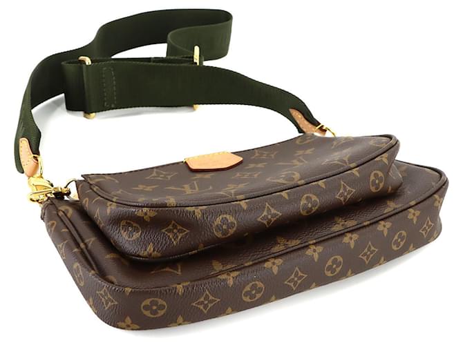 Louis Vuitton Monogram Multi Pochette Accessori Cachi Monogramma - vista 4