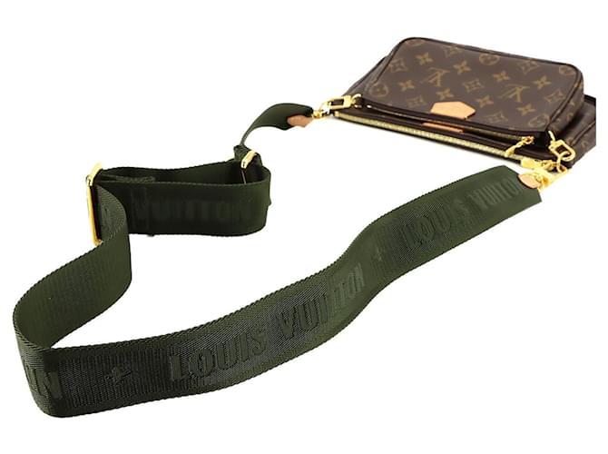Louis Vuitton Monogram Multi Pochette Accessori Cachi Monogramma - vista 5